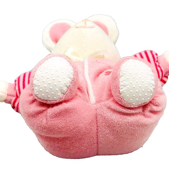 Carters Bunny Rabbit My Best Friend Ladybug Terry Cloth Plush Rattle 2001 Tags - Picture 5 of 10